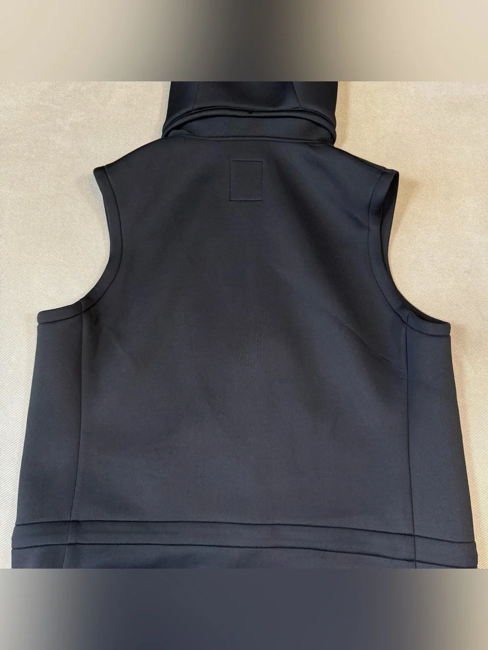 adidas Y-3 Yohji Yamamoto Black Hooded Vest Full Zip Utility Pockets Size XL